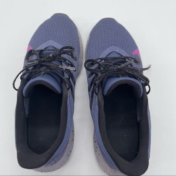 Nike, Quest Running Shoes. Size 7.5, Purple and Blue. In good used condition! - Picture 7 of 9